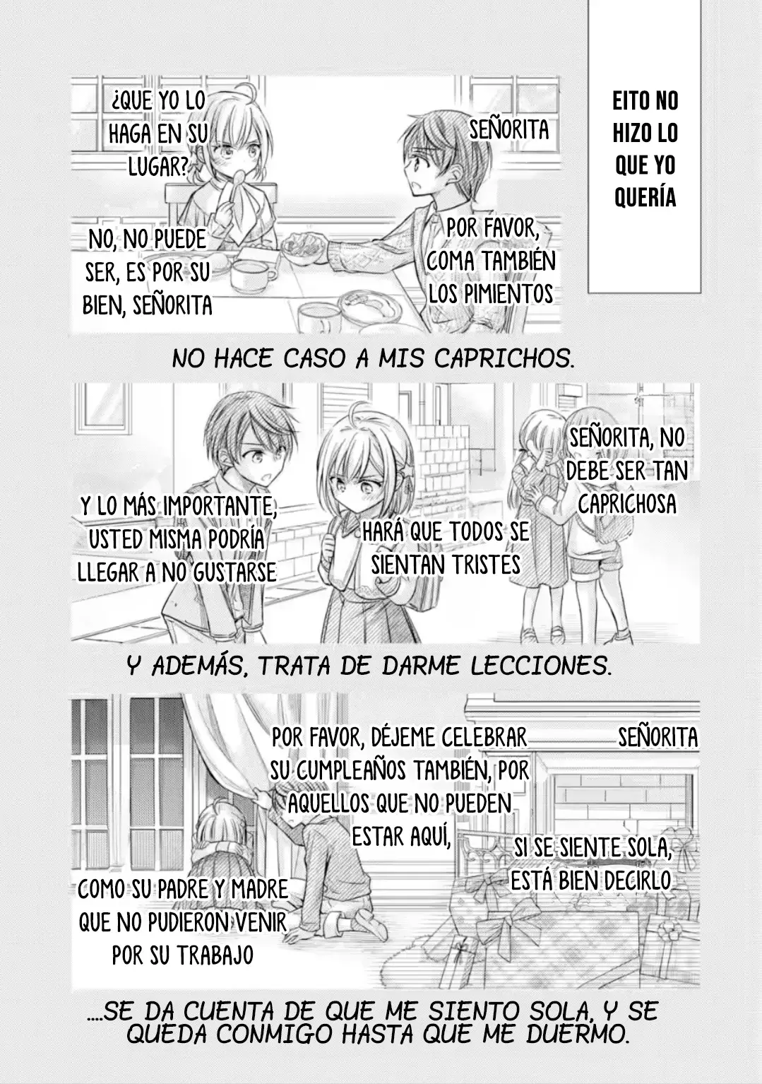 Desde que se confesaron, el comportamiento de la señorita ha sido extraño. Capitulo 1.1 página 28
