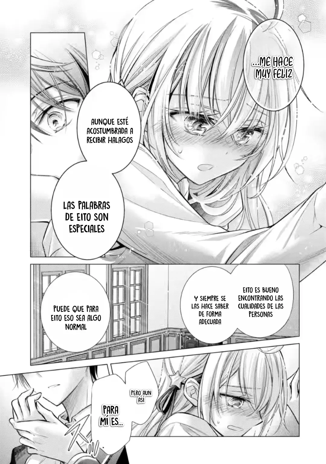 Desde que se confesaron, el comportamiento de la señorita ha sido extraño. Capitulo 3.3 página 10