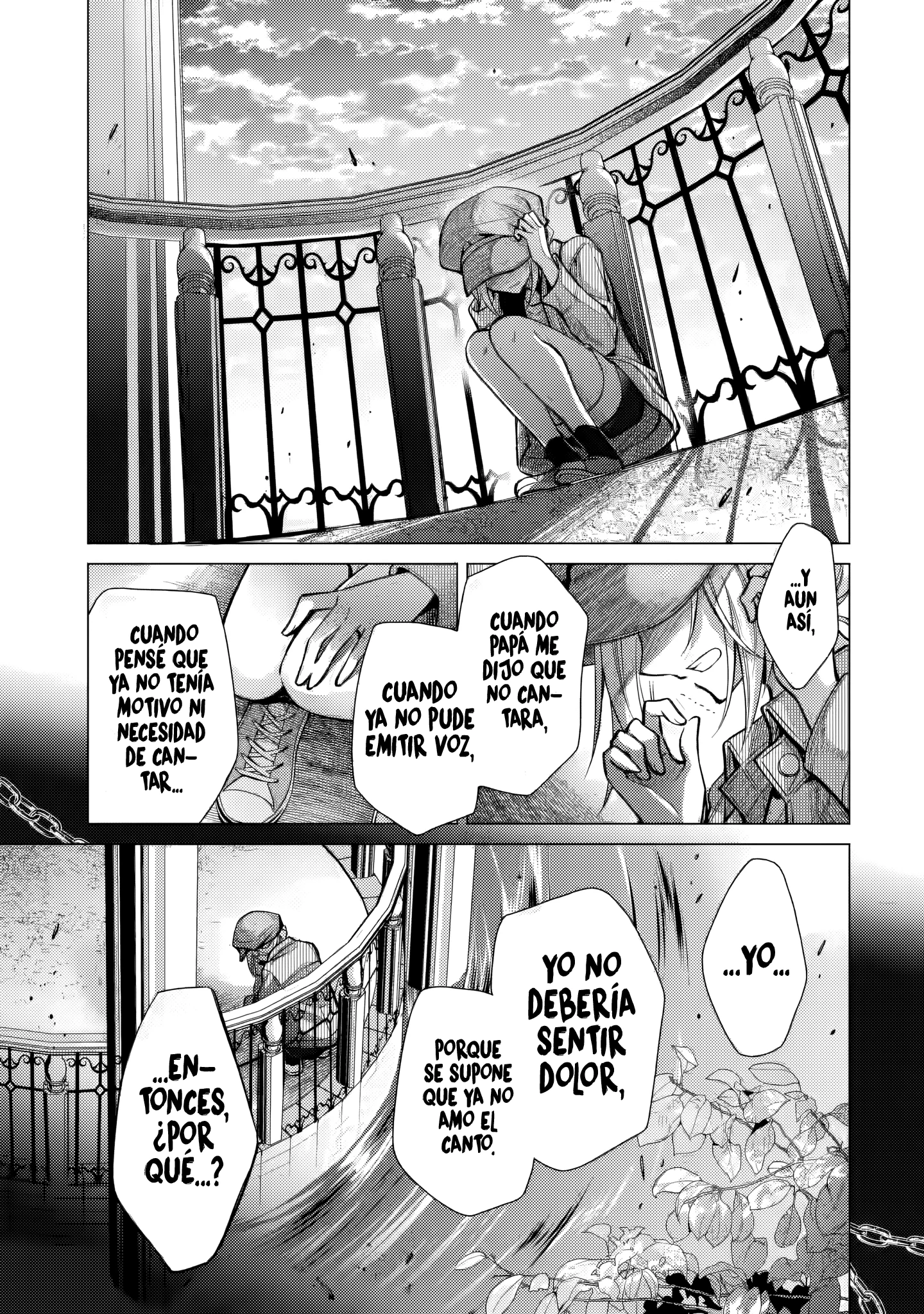 Desde que se confesaron, el comportamiento de la señorita ha sido extraño. Capitulo 6.2 página 9
