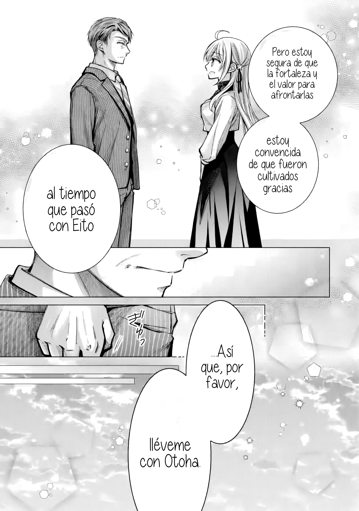 Desde que se confesaron, el comportamiento de la señorita ha sido extraño. Capitulo 6.3 página 12