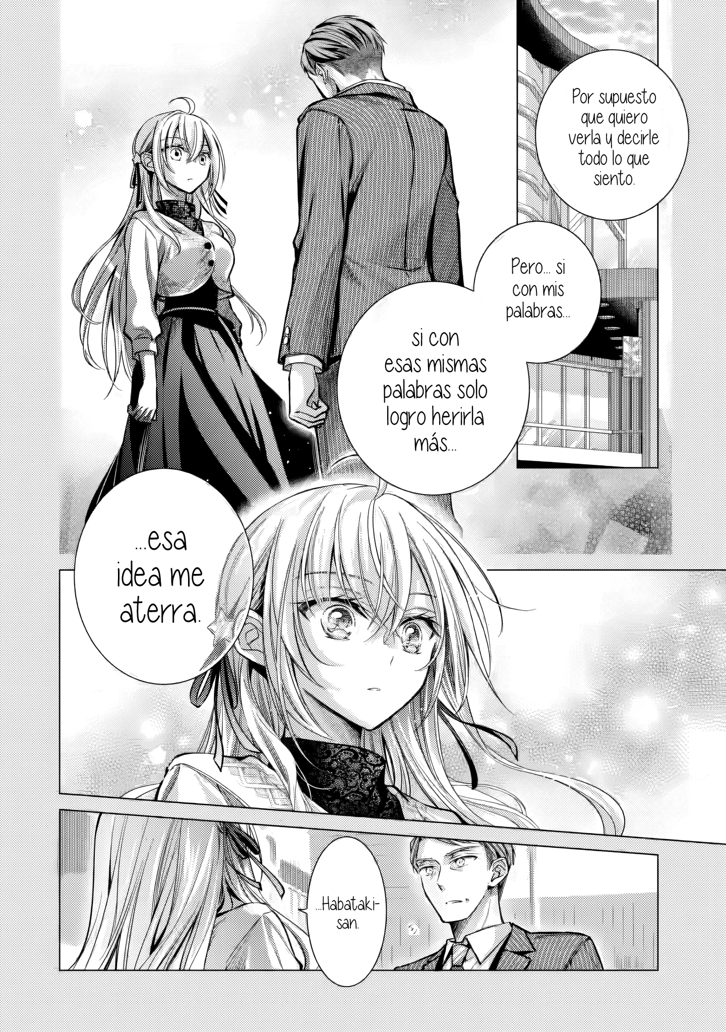 Desde que se confesaron, el comportamiento de la señorita ha sido extraño. Capitulo 6.3 página 9