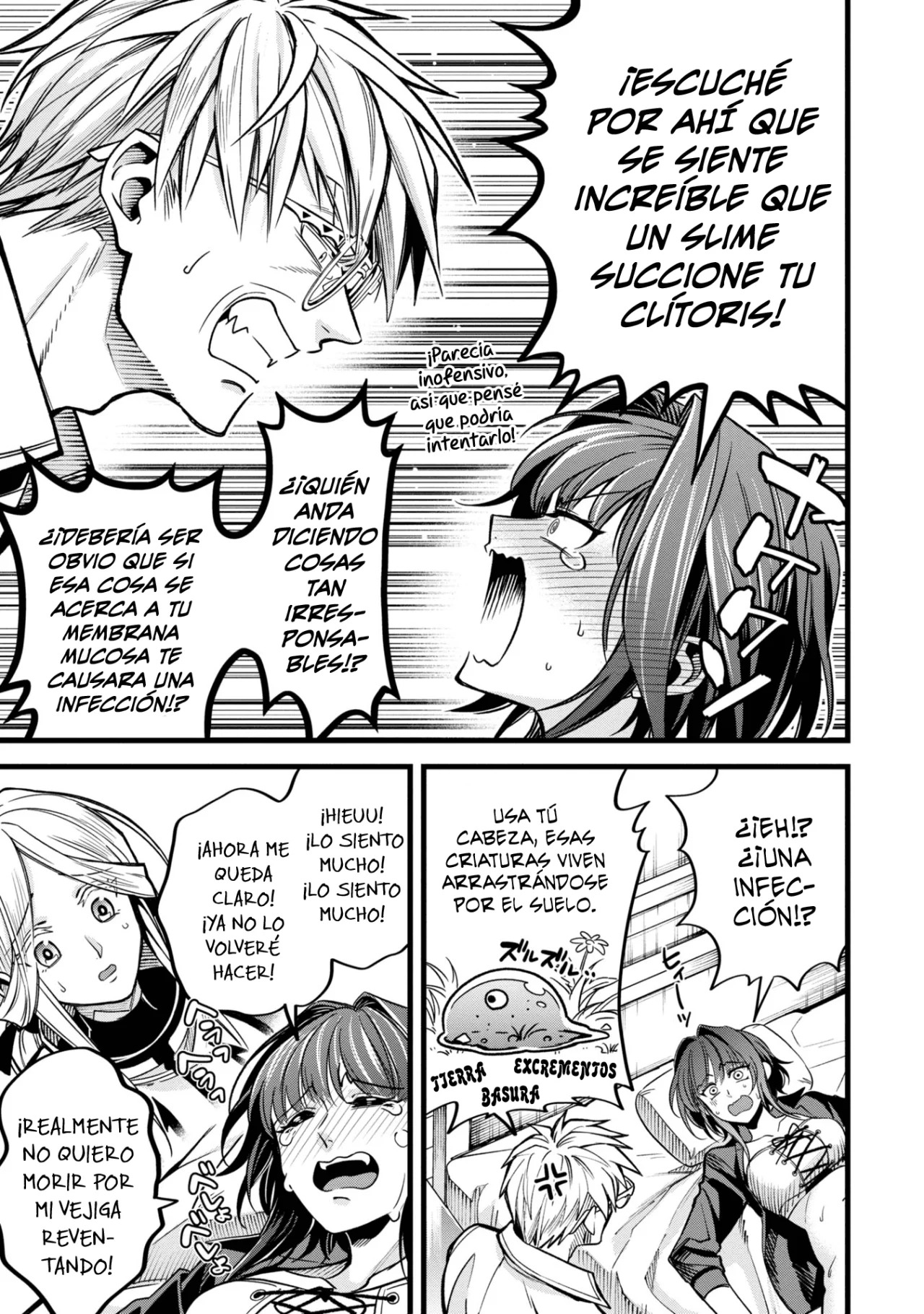 Mahoui rekusu no hentai karute Capitulo 1: Slime página 12