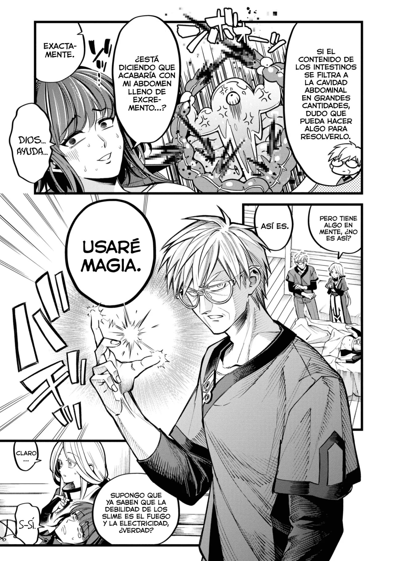 Mahoui rekusu no hentai karute Capitulo 1: Slime página 14