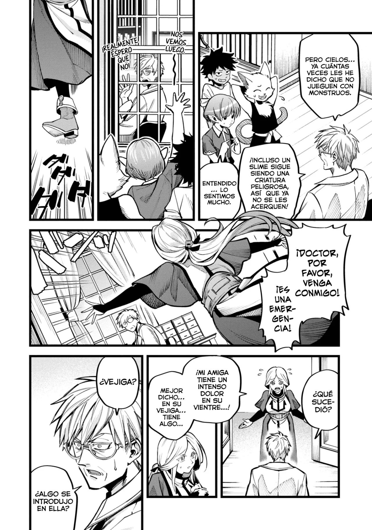 Mahoui rekusu no hentai karute Capitulo 1: Slime página 3
