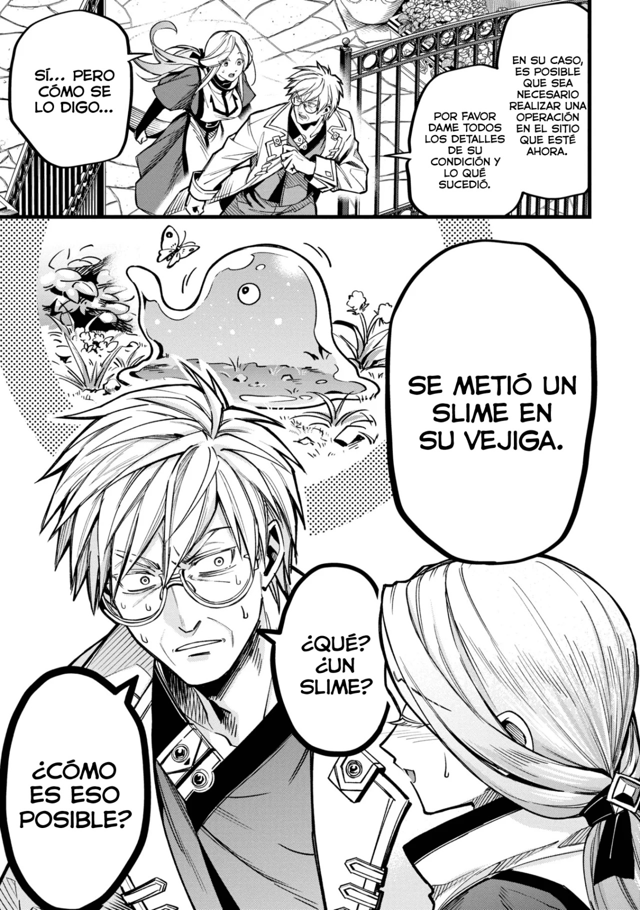 Mahoui rekusu no hentai karute Capitulo 1: Slime página 4