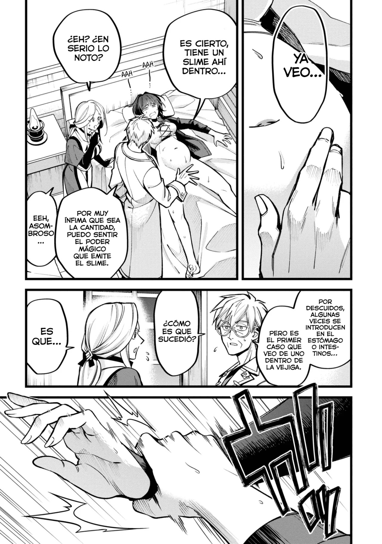 Mahoui rekusu no hentai karute Capitulo 1: Slime página 8