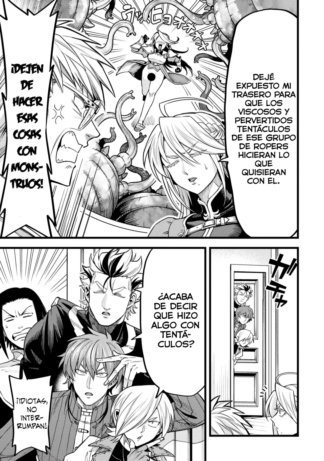 Mahoui rekusu no hentai karute Capitulo 10: Tentáculos página 12