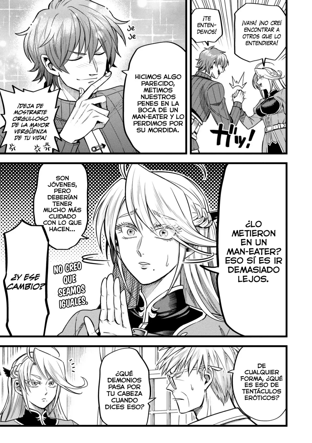 Mahoui rekusu no hentai karute Capitulo 10: Tentáculos página 14