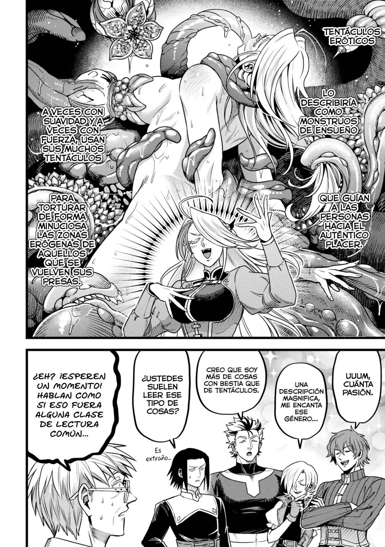 Mahoui rekusu no hentai karute Capitulo 10: Tentáculos página 15