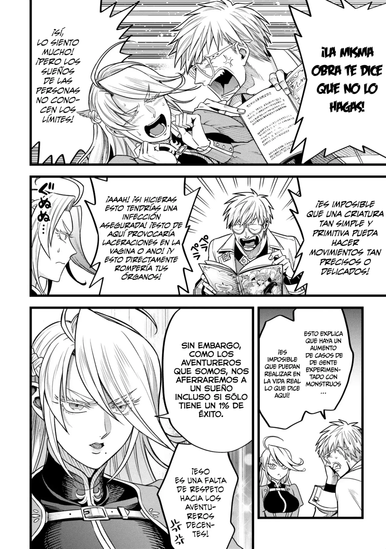 Mahoui rekusu no hentai karute Capitulo 10: Tentáculos página 17