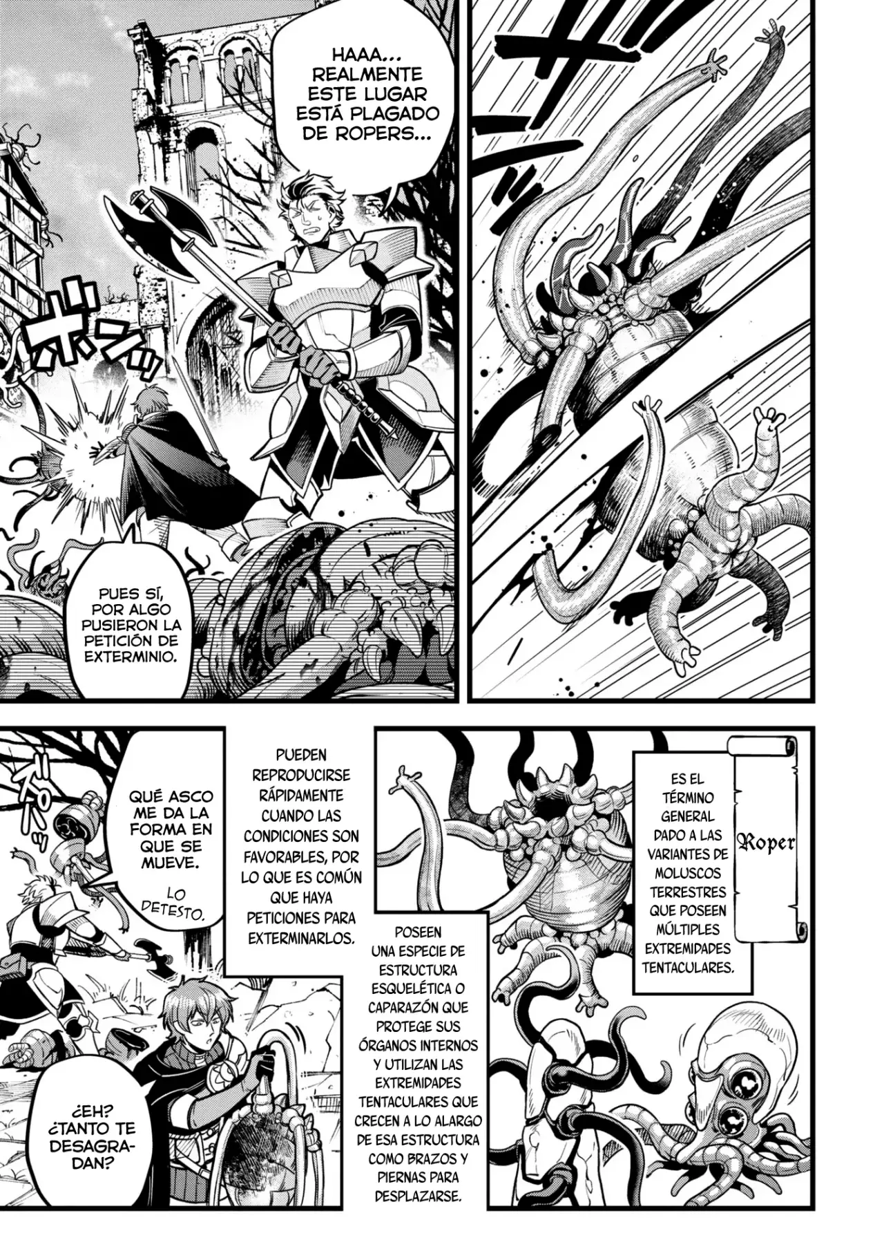 Mahoui rekusu no hentai karute Capitulo 10: Tentáculos página 2