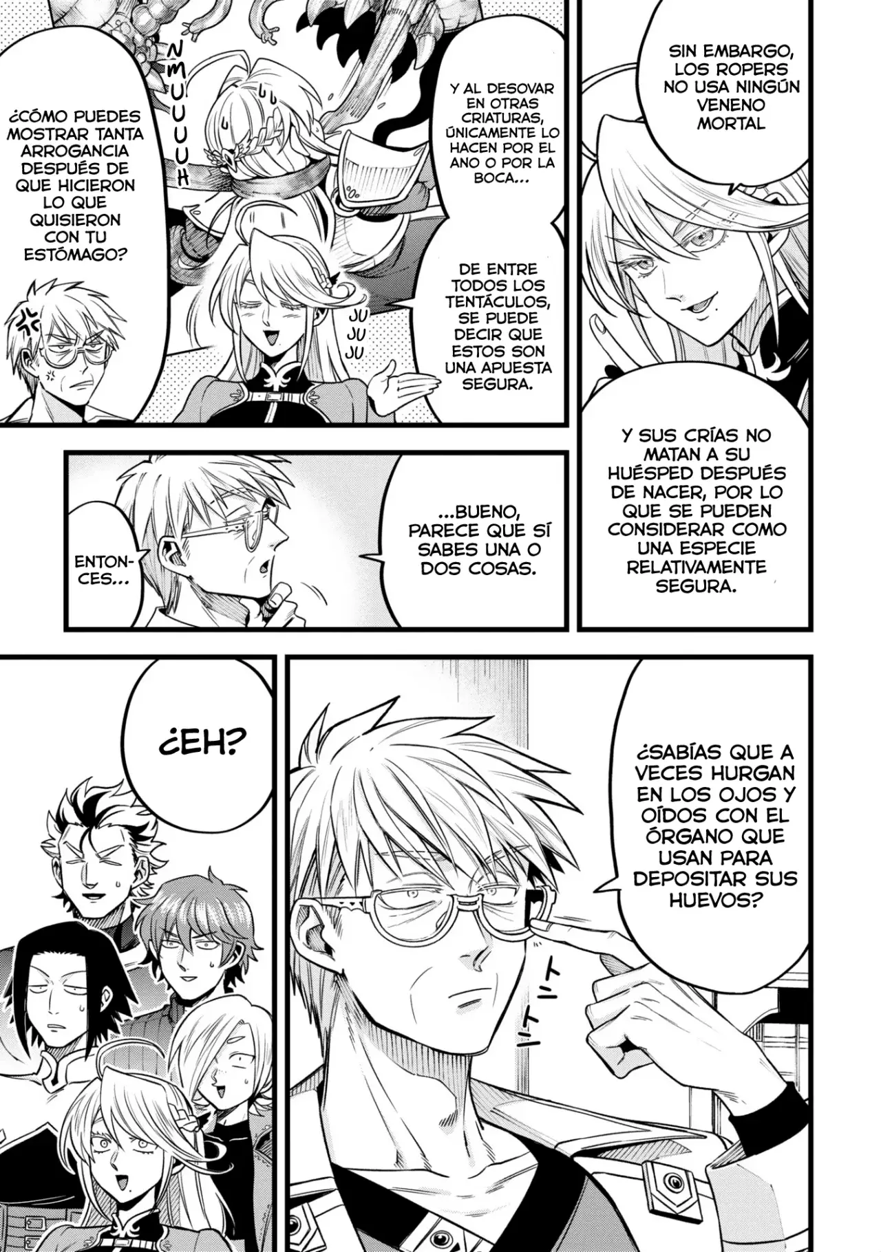 Mahoui rekusu no hentai karute Capitulo 10: Tentáculos página 20