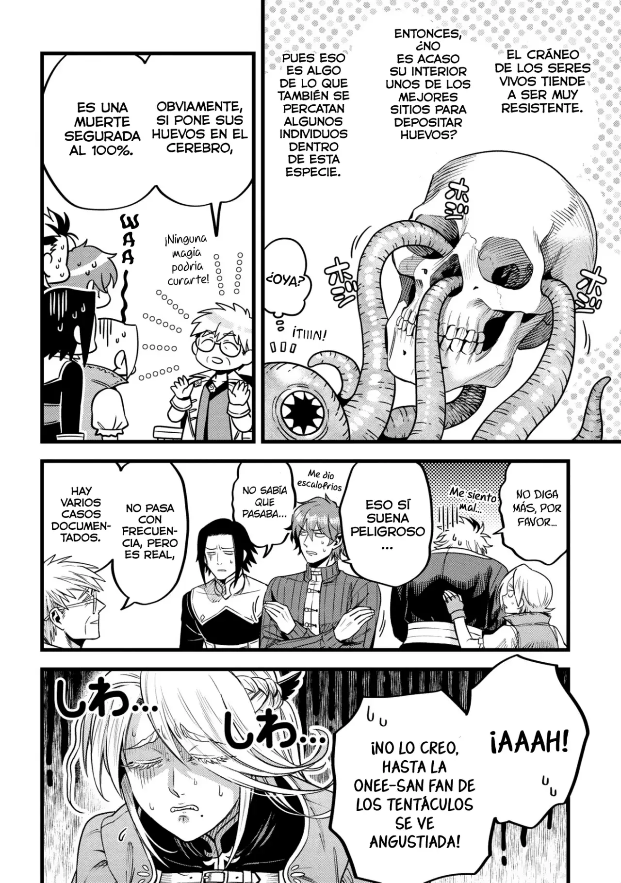 Mahoui rekusu no hentai karute Capitulo 10: Tentáculos página 21
