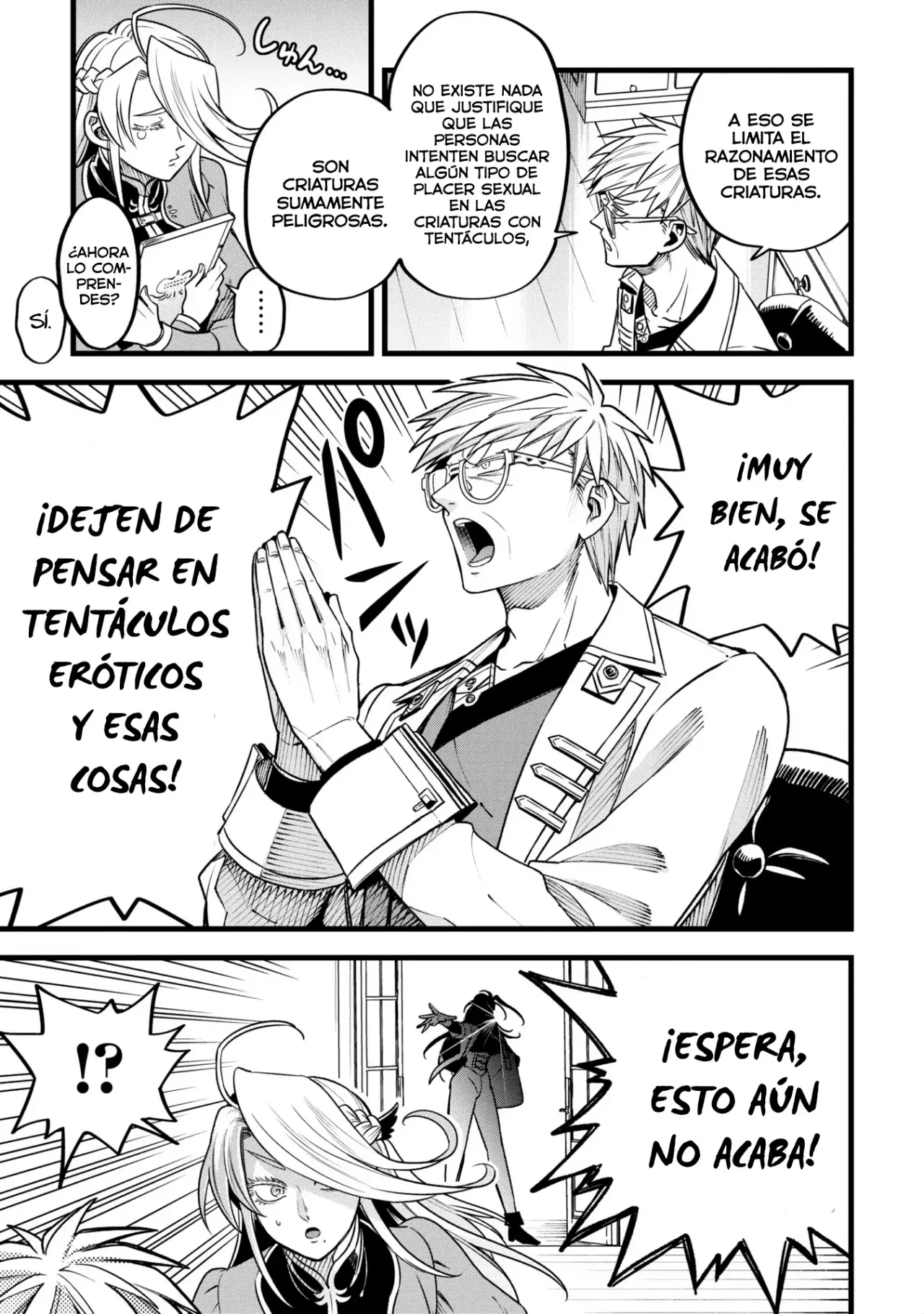 Mahoui rekusu no hentai karute Capitulo 10: Tentáculos página 22