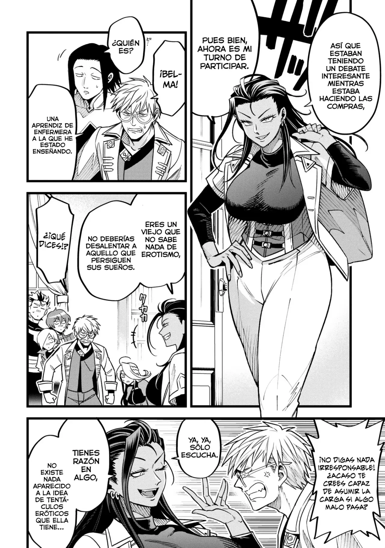 Mahoui rekusu no hentai karute Capitulo 10: Tentáculos página 23