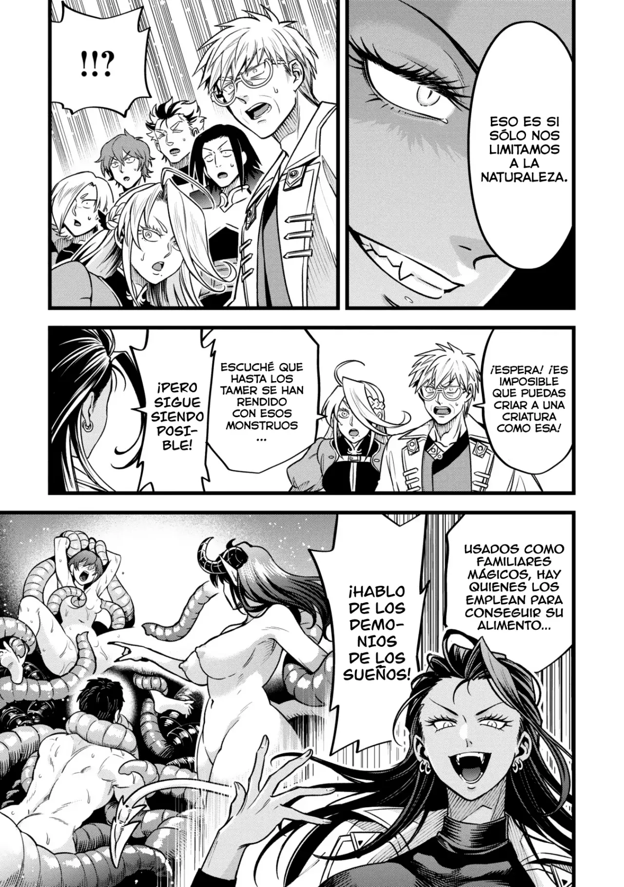 Mahoui rekusu no hentai karute Capitulo 10: Tentáculos página 24