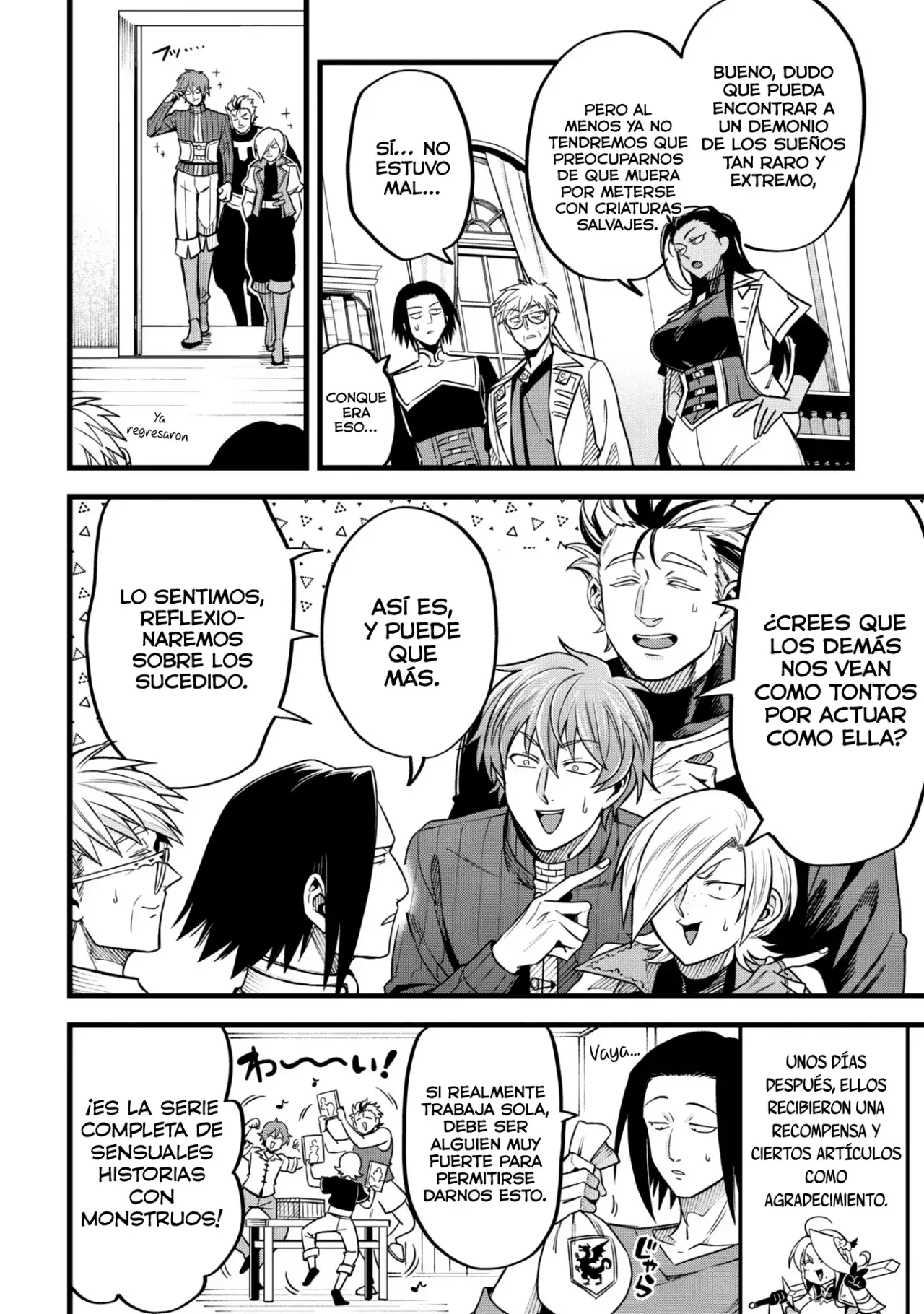 Mahoui rekusu no hentai karute Capitulo 10: Tentáculos página 27