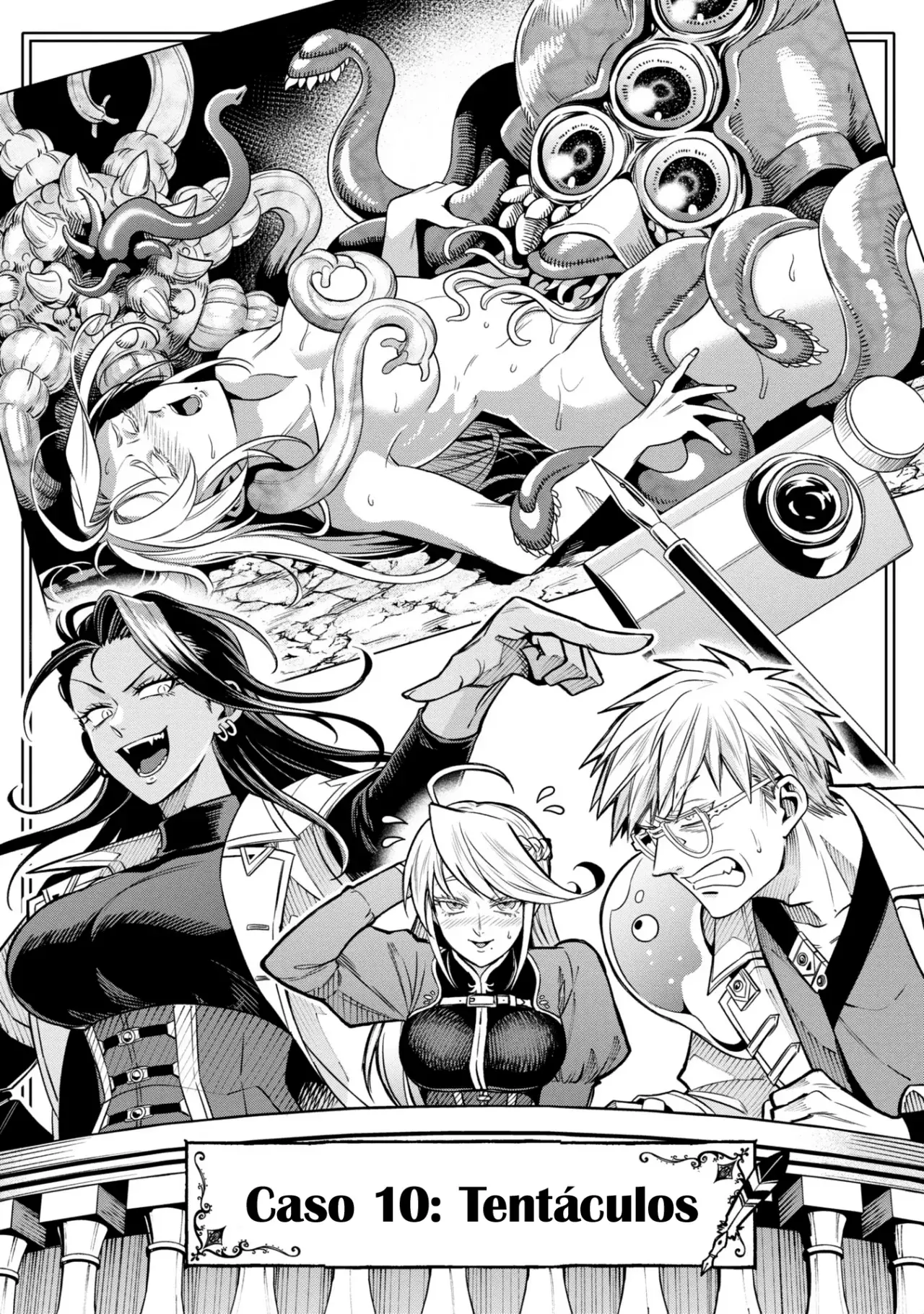 Mahoui rekusu no hentai karute Capitulo 10: Tentáculos página 5