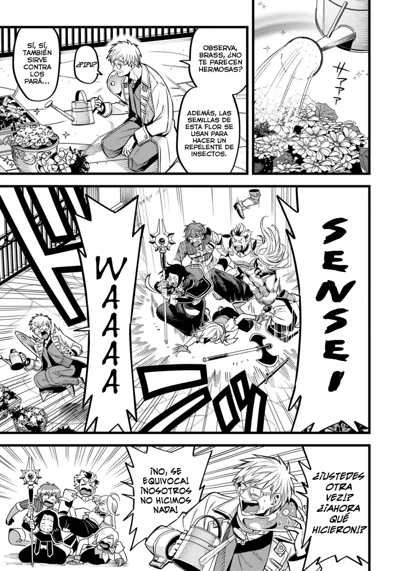 Mahoui rekusu no hentai karute Capitulo 10: Tentáculos página 6