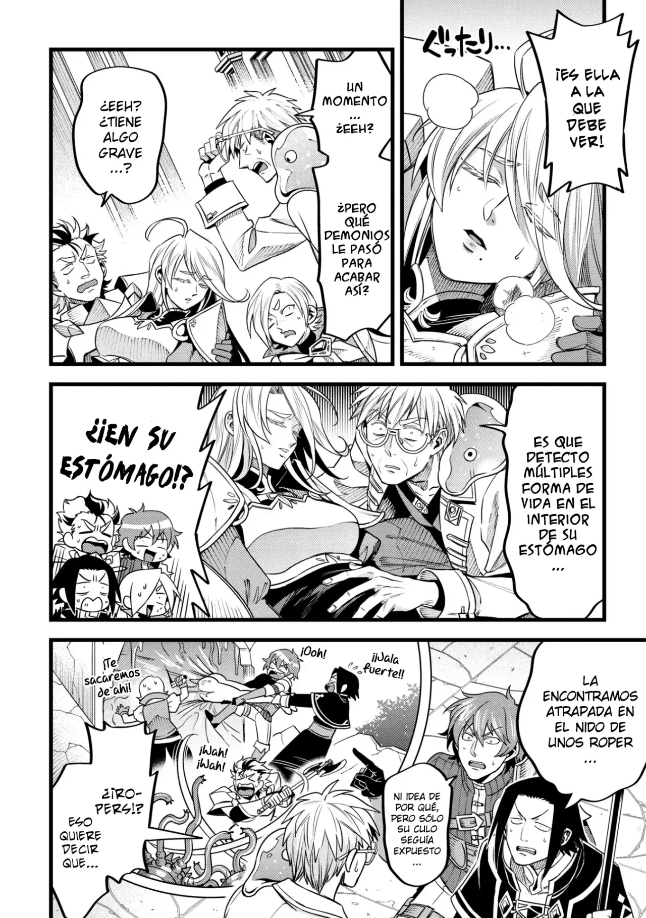 Mahoui rekusu no hentai karute Capitulo 10: Tentáculos página 7