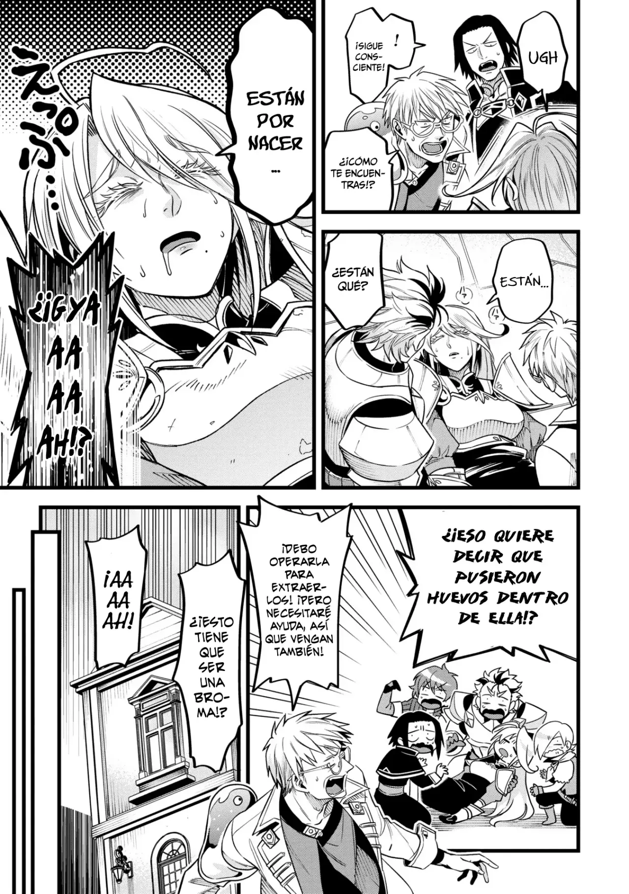 Mahoui rekusu no hentai karute Capitulo 10: Tentáculos página 8