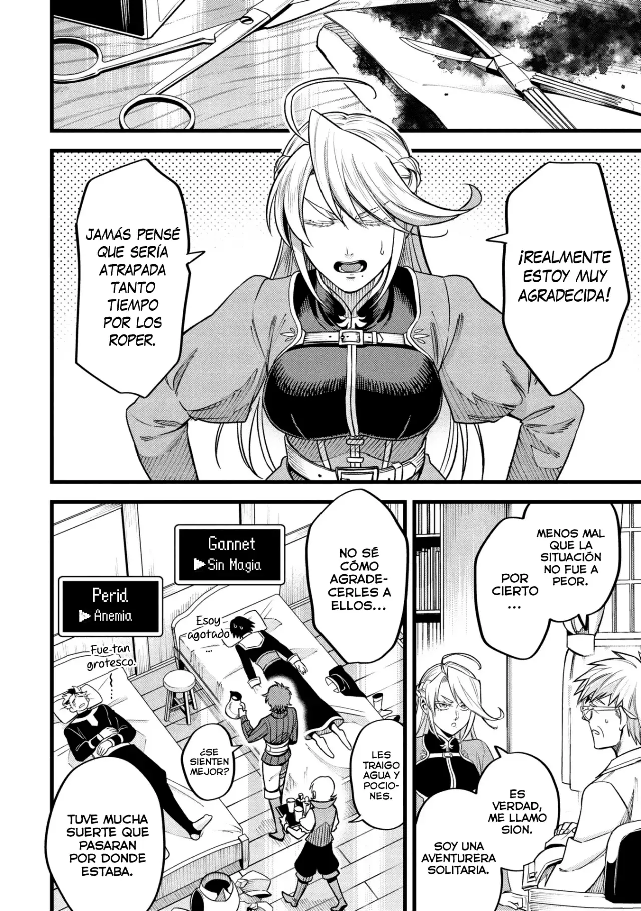 Mahoui rekusu no hentai karute Capitulo 10: Tentáculos página 9