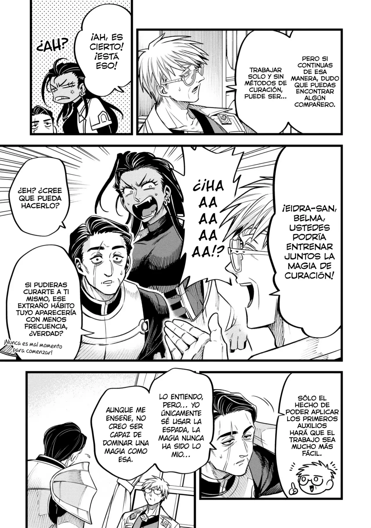 Mahoui rekusu no hentai karute Capitulo 11: Magia Curativa página 16