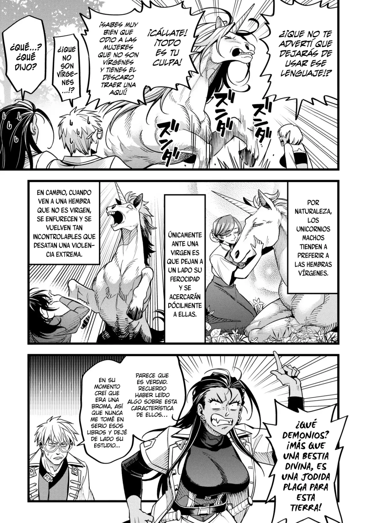 Mahoui rekusu no hentai karute Capitulo 12: Unicornio página 12