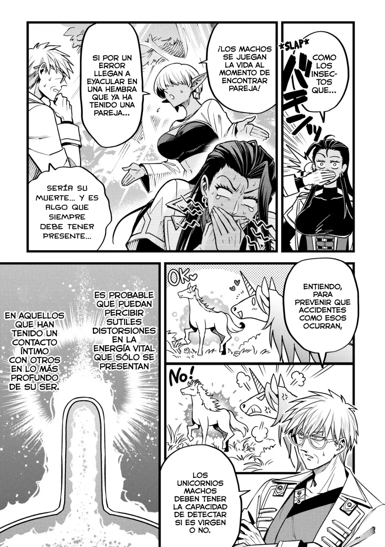 Mahoui rekusu no hentai karute Capitulo 12: Unicornio página 18