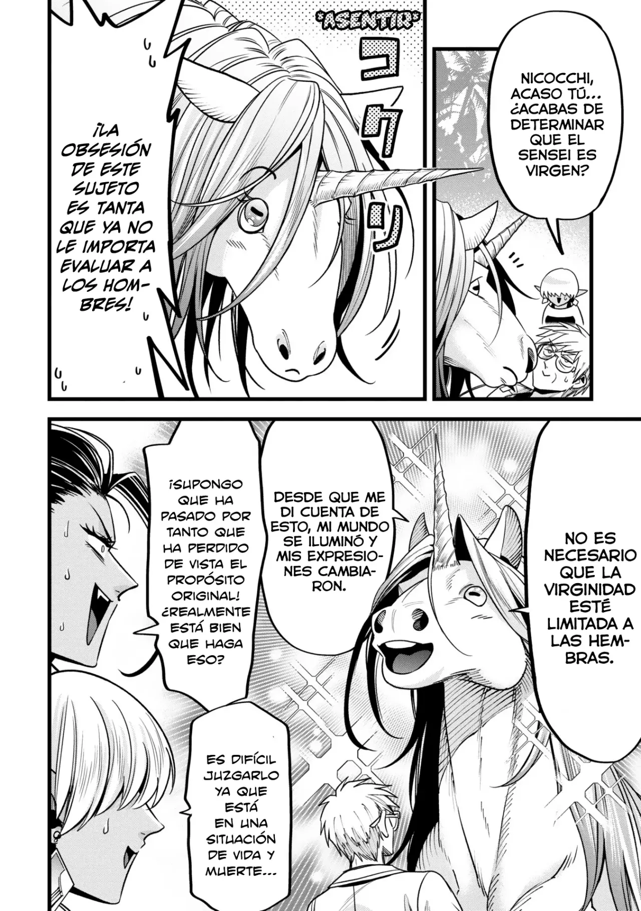 Mahoui rekusu no hentai karute Capitulo 12: Unicornio página 21