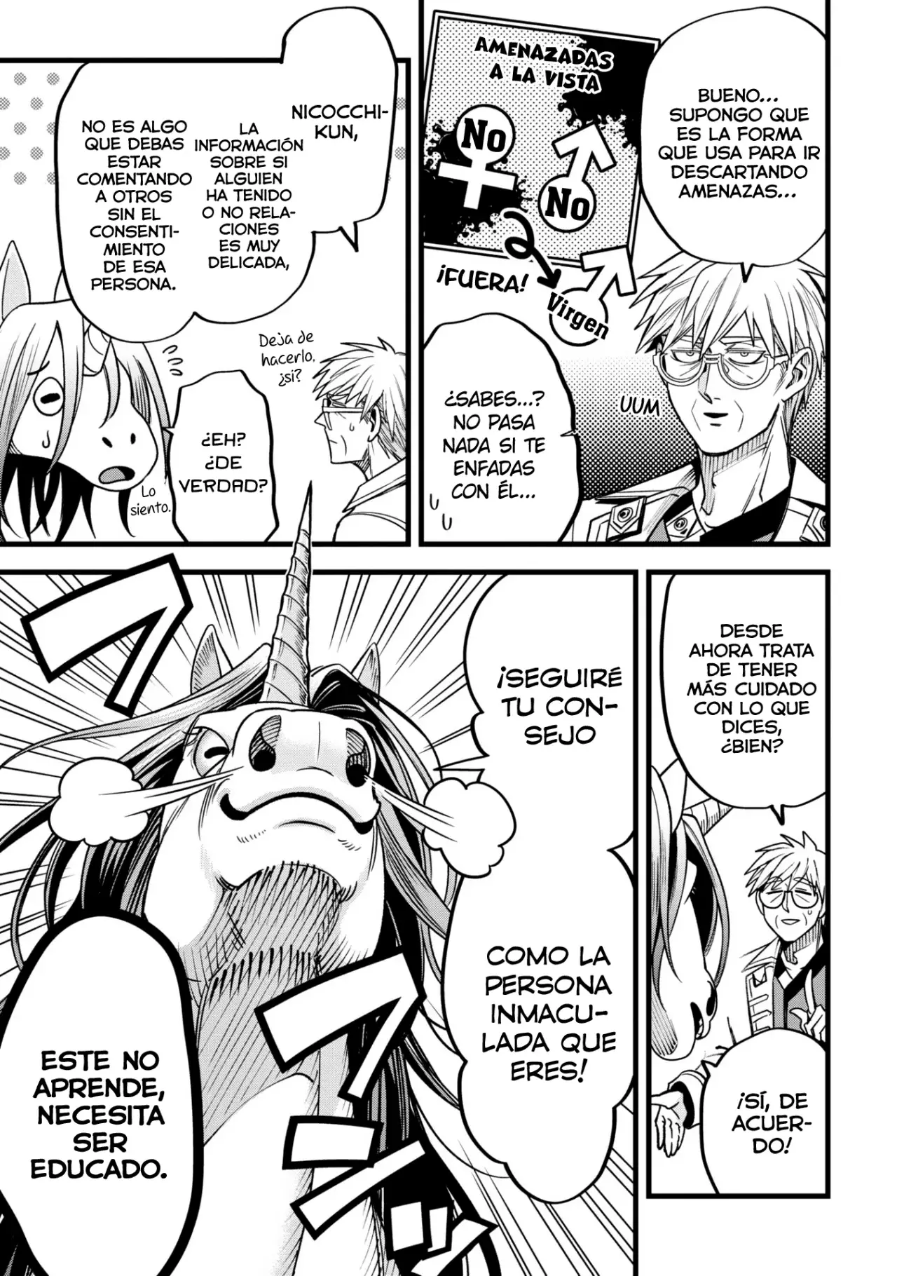 Mahoui rekusu no hentai karute Capitulo 12: Unicornio página 22