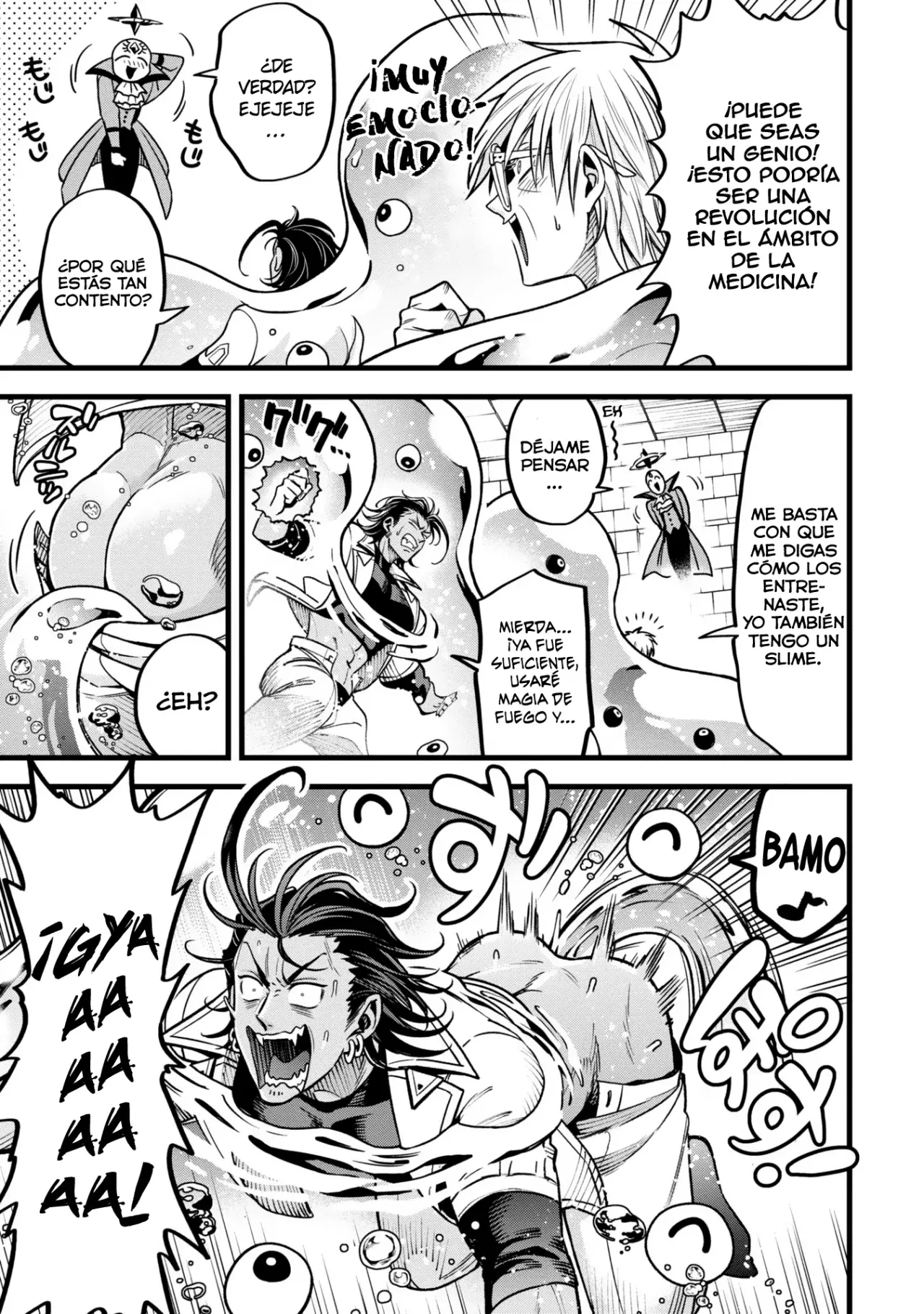 Mahoui rekusu no hentai karute Capitulo 13.5: Dungeon (segunda parte) página 10