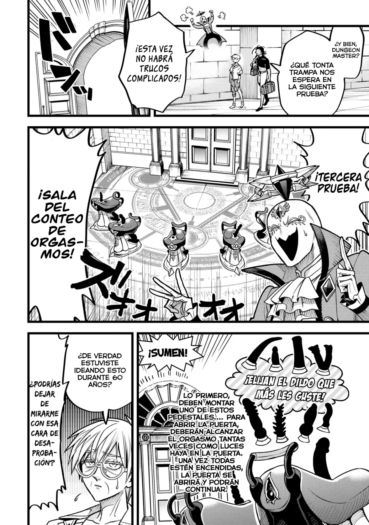 Mahoui rekusu no hentai karute Capitulo 13.5: Dungeon (segunda parte) página 15