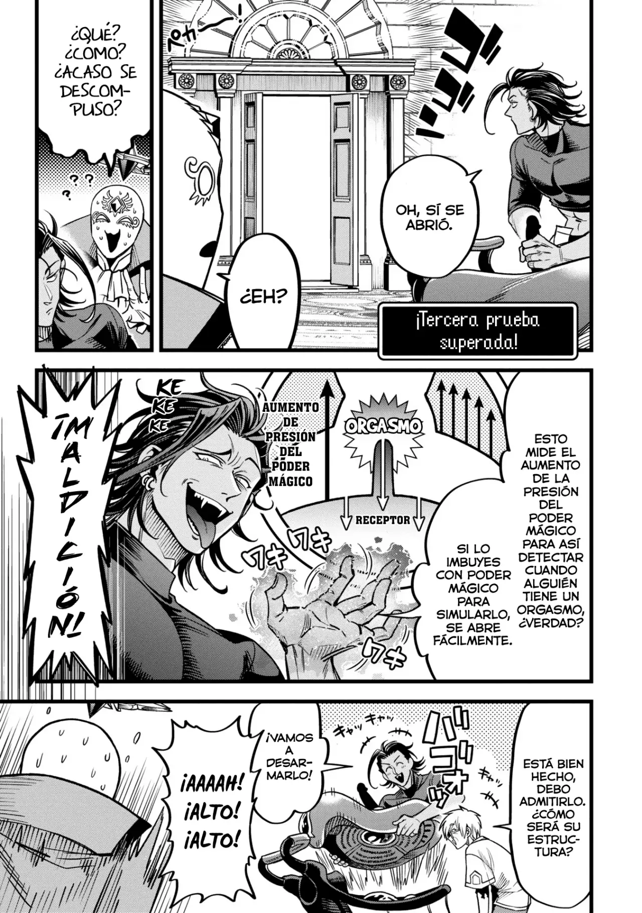 Mahoui rekusu no hentai karute Capitulo 13.5: Dungeon (segunda parte) página 16