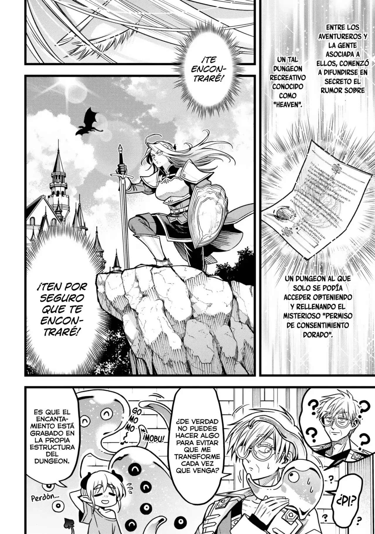 Mahoui rekusu no hentai karute Capitulo 13.5: Dungeon (segunda parte) página 33