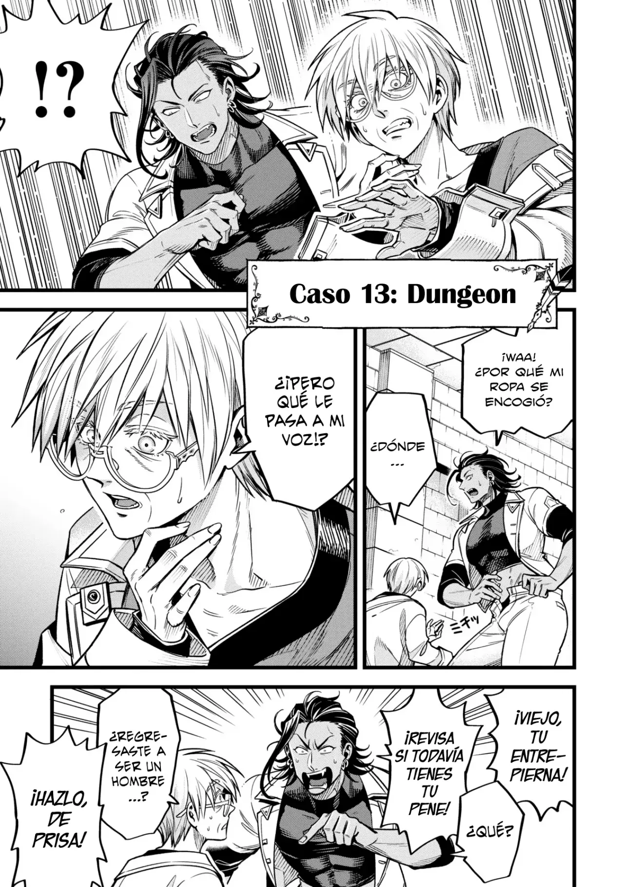 Mahoui rekusu no hentai karute Capitulo 13: Dungeon (primera parte) página 2
