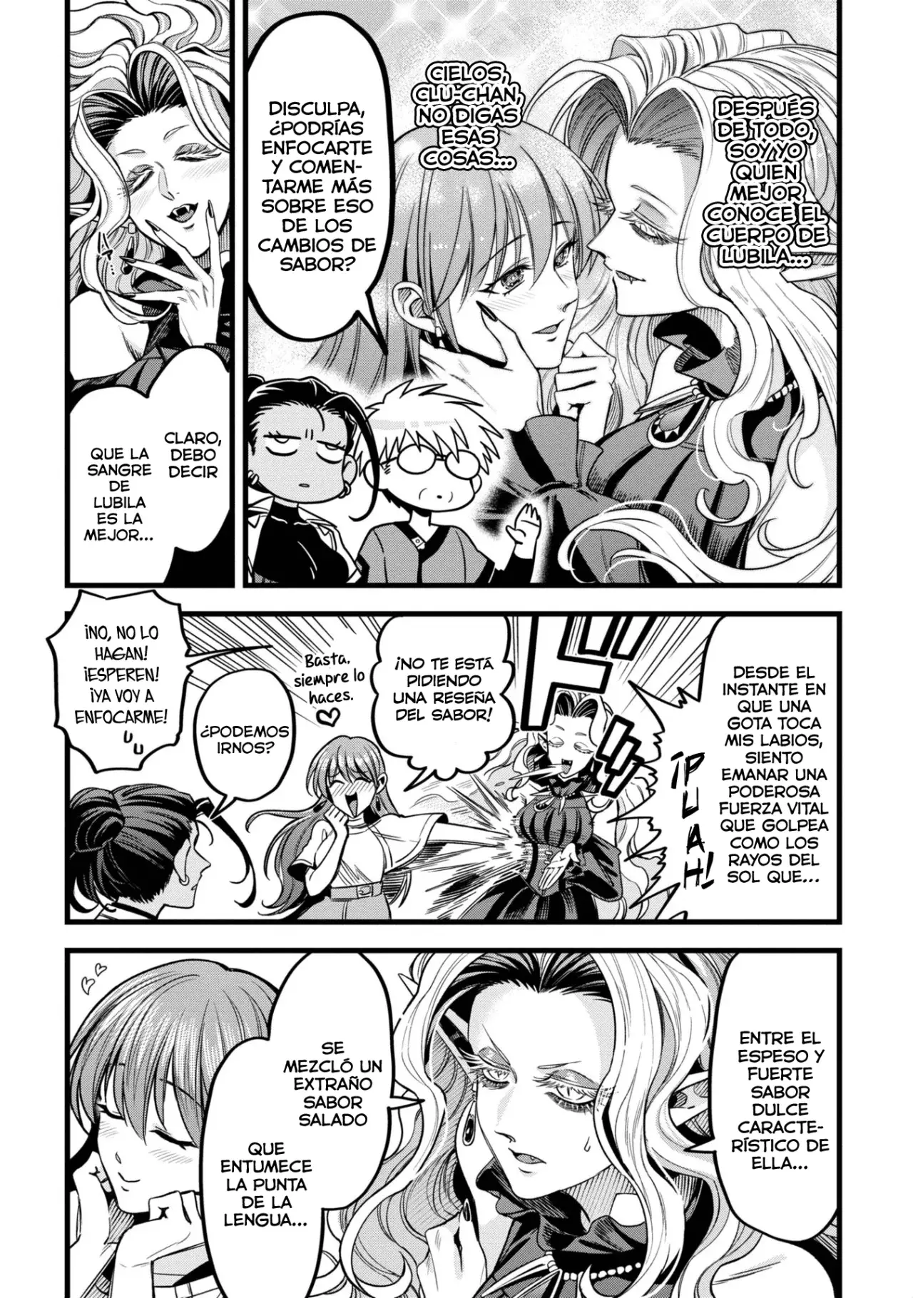 Mahoui rekusu no hentai karute Capitulo 14: Vampiros página 10