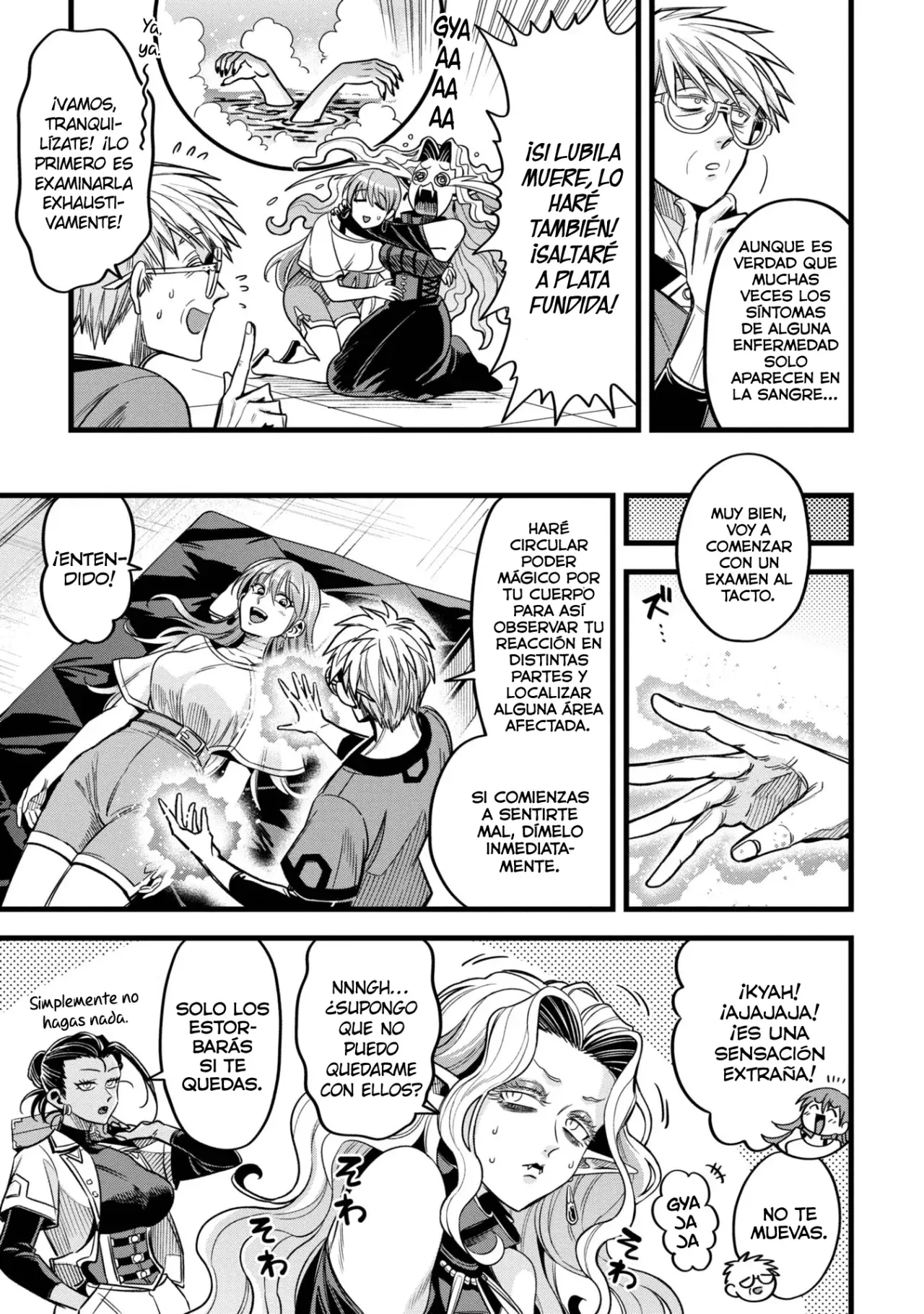 Mahoui rekusu no hentai karute Capitulo 14: Vampiros página 12