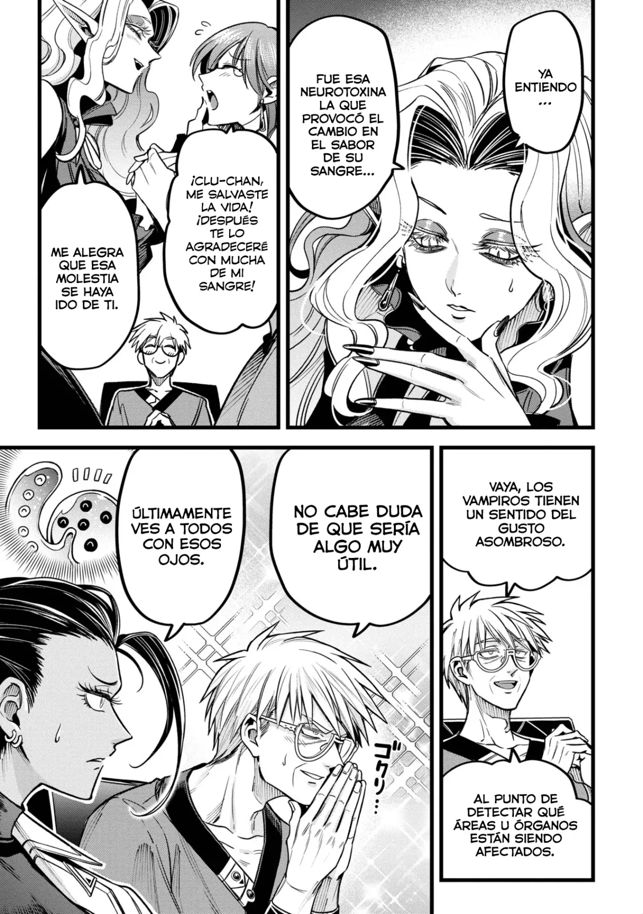 Mahoui rekusu no hentai karute Capitulo 14: Vampiros página 18