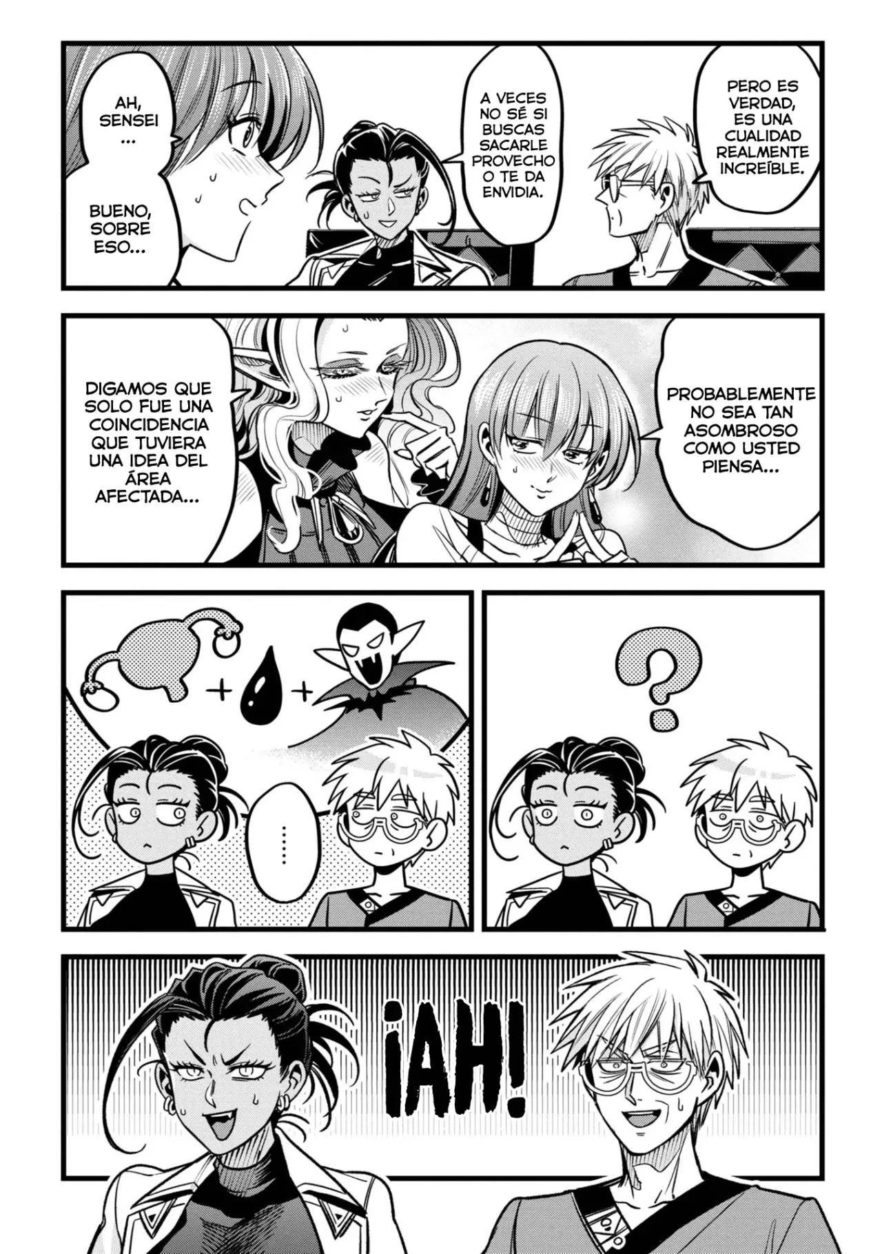 Mahoui rekusu no hentai karute Capitulo 14: Vampiros página 19