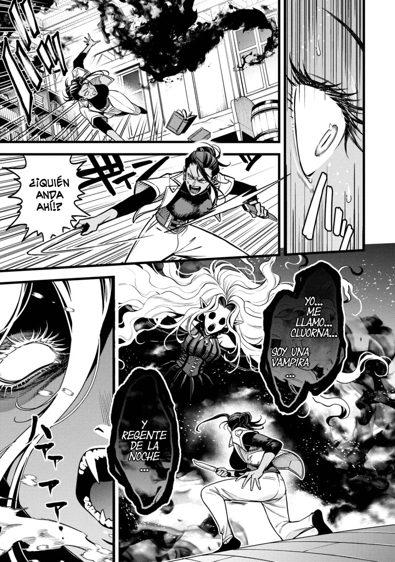 Mahoui rekusu no hentai karute Capitulo 14: Vampiros página 4
