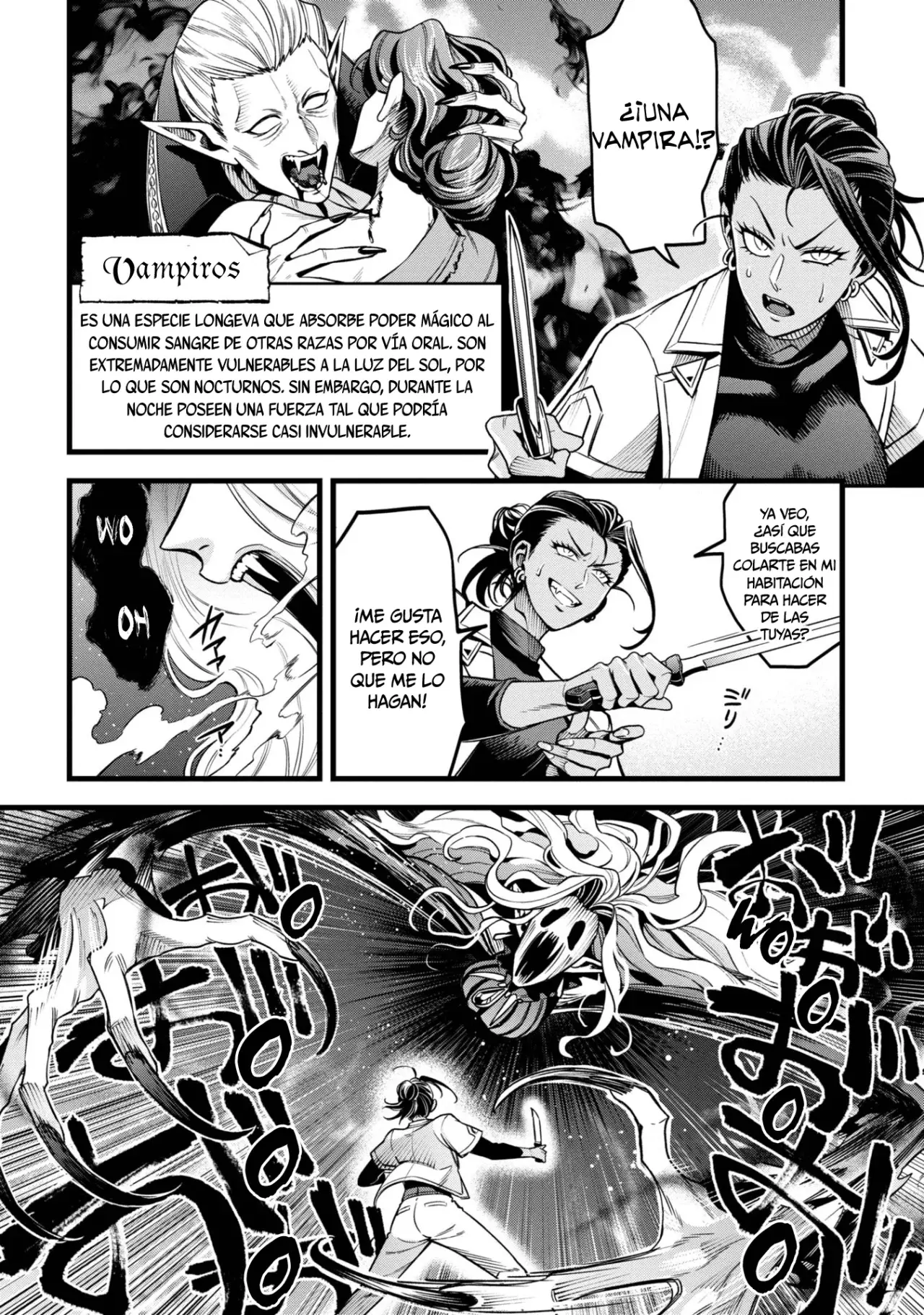 Mahoui rekusu no hentai karute Capitulo 14: Vampiros página 5