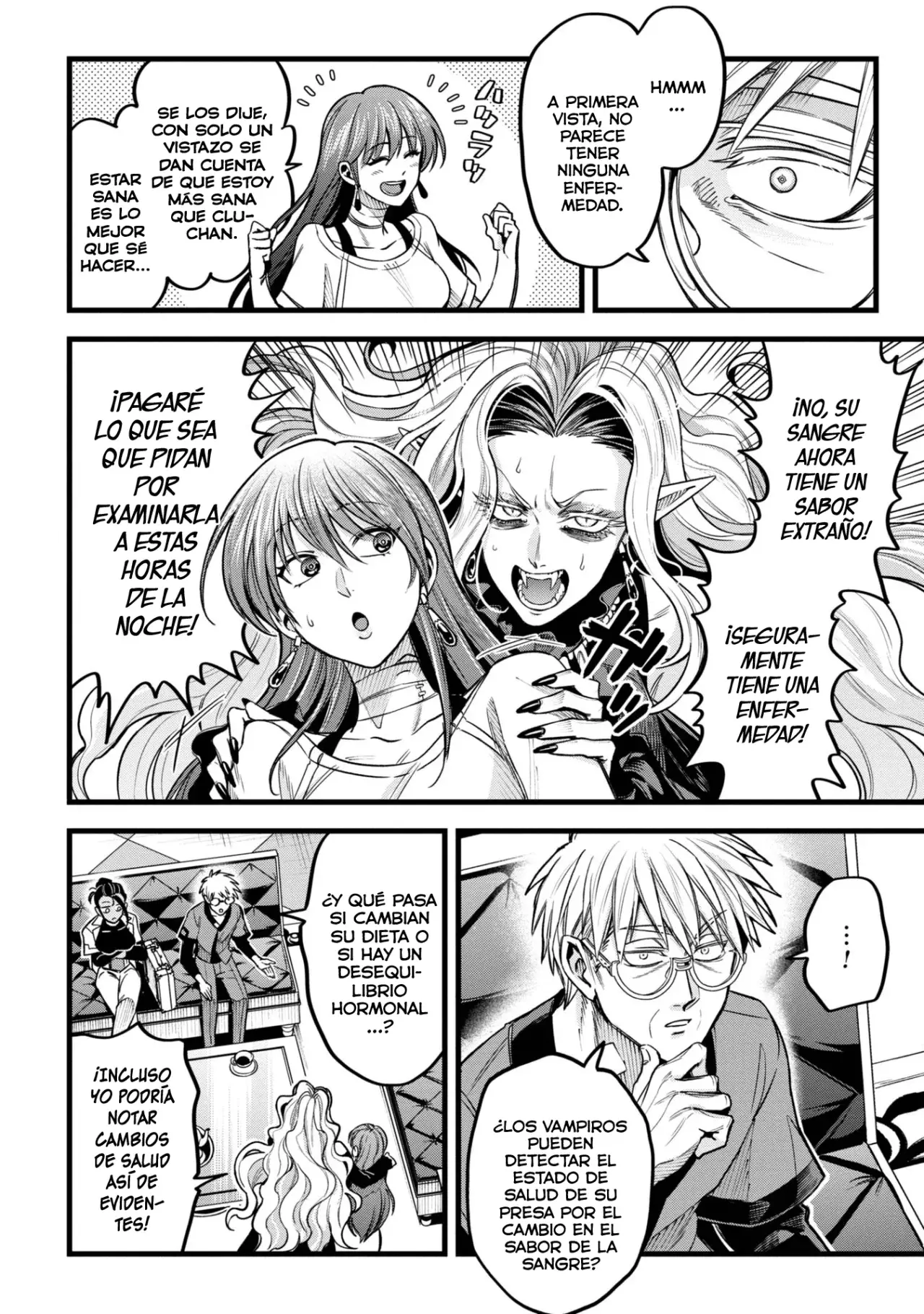 Mahoui rekusu no hentai karute Capitulo 14: Vampiros página 9