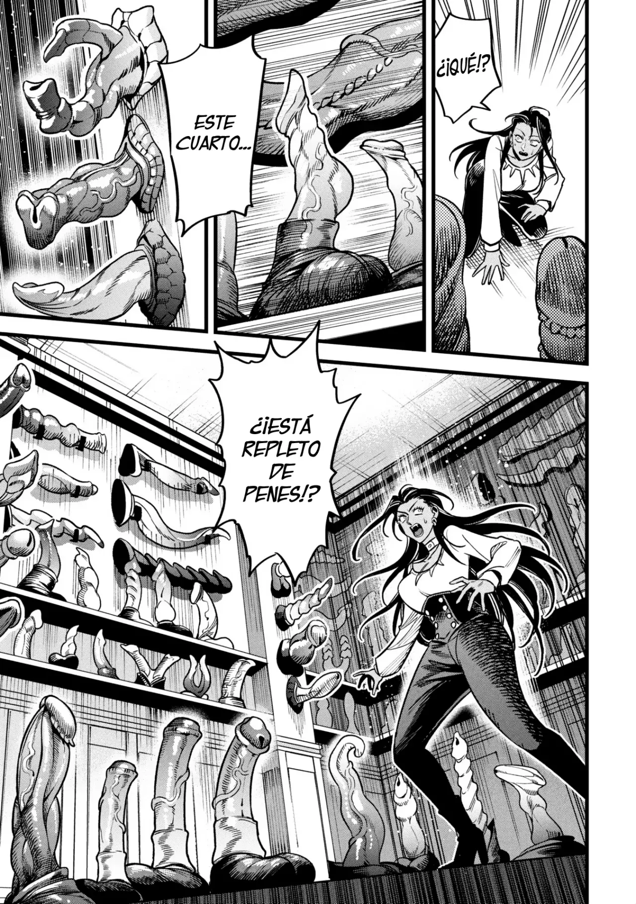 Mahoui rekusu no hentai karute Capitulo 15: Escultor página 12