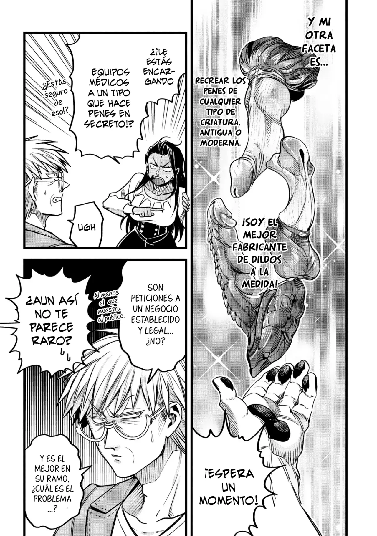 Mahoui rekusu no hentai karute Capitulo 15: Escultor página 14