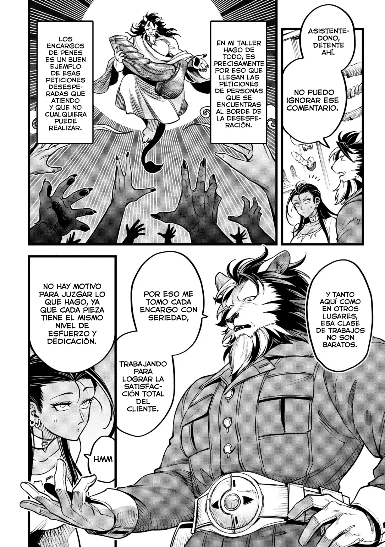 Mahoui rekusu no hentai karute Capitulo 15: Escultor página 15