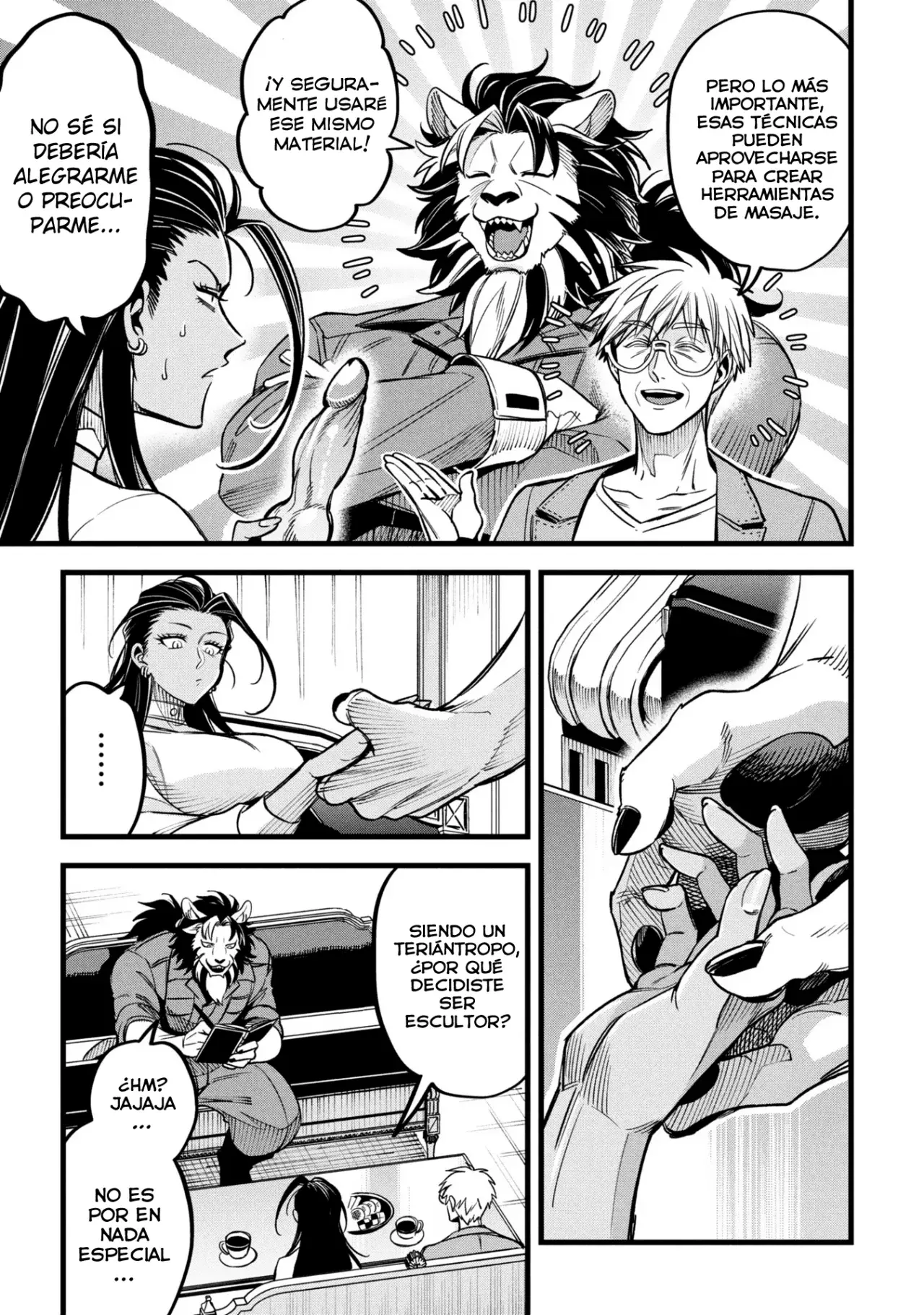 Mahoui rekusu no hentai karute Capitulo 15: Escultor página 20