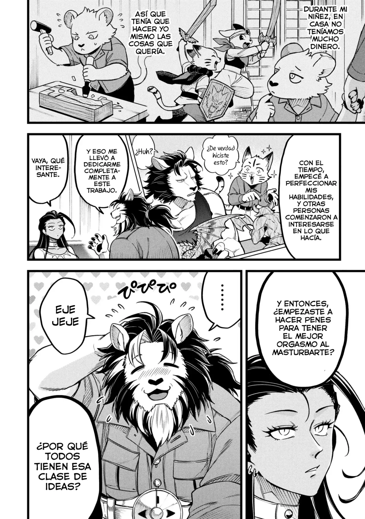 Mahoui rekusu no hentai karute Capitulo 15: Escultor página 21