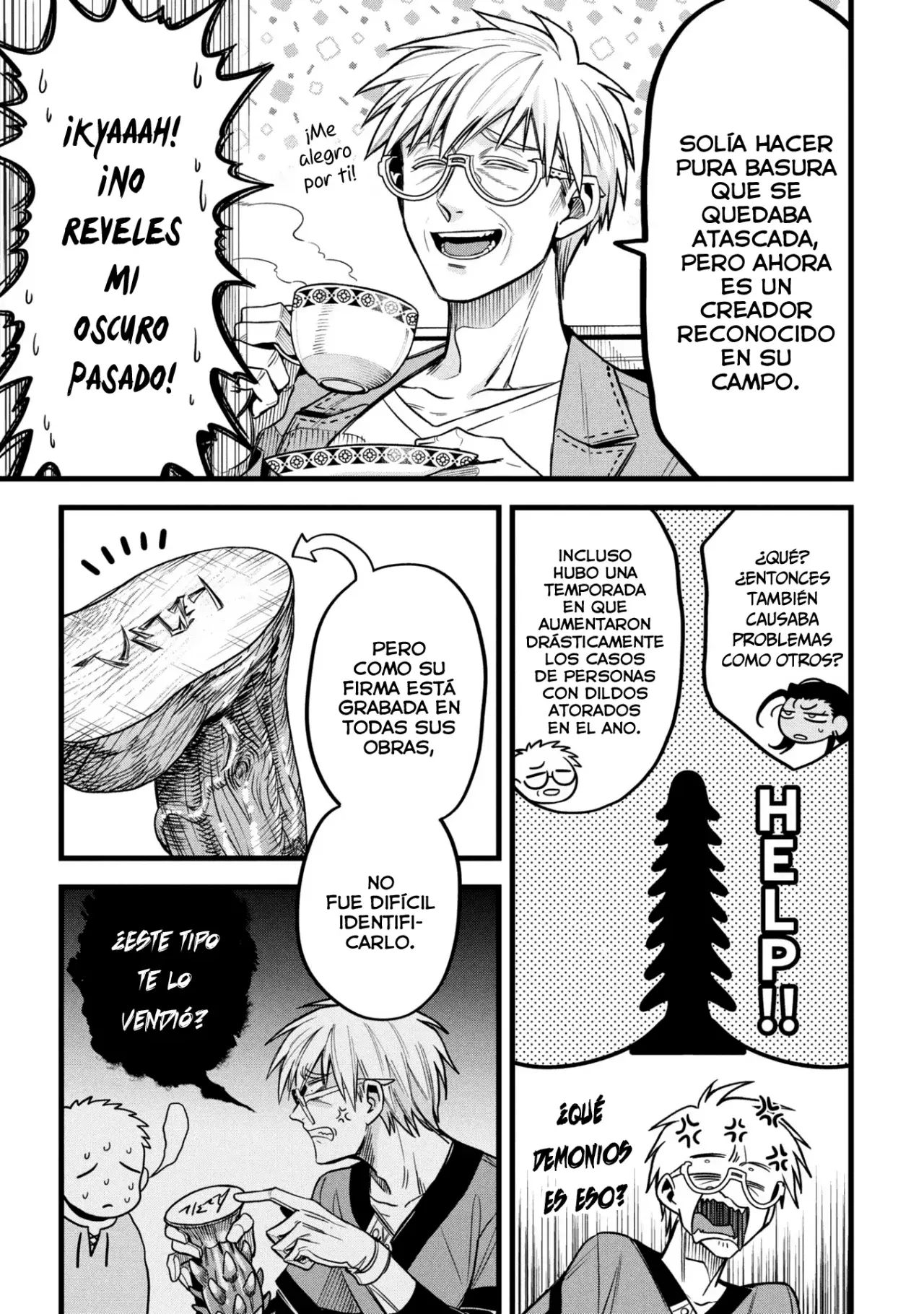 Mahoui rekusu no hentai karute Capitulo 15: Escultor página 22