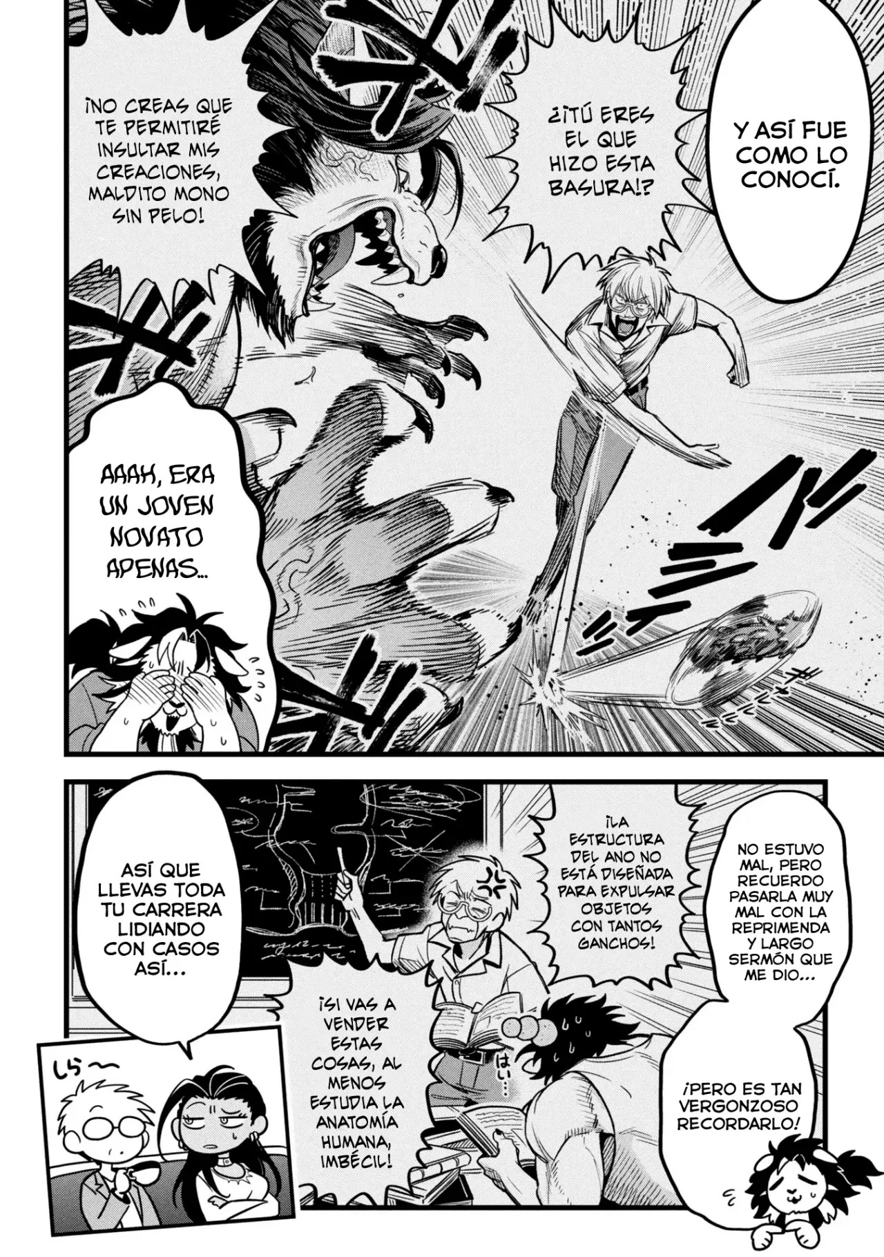 Mahoui rekusu no hentai karute Capitulo 15: Escultor página 23